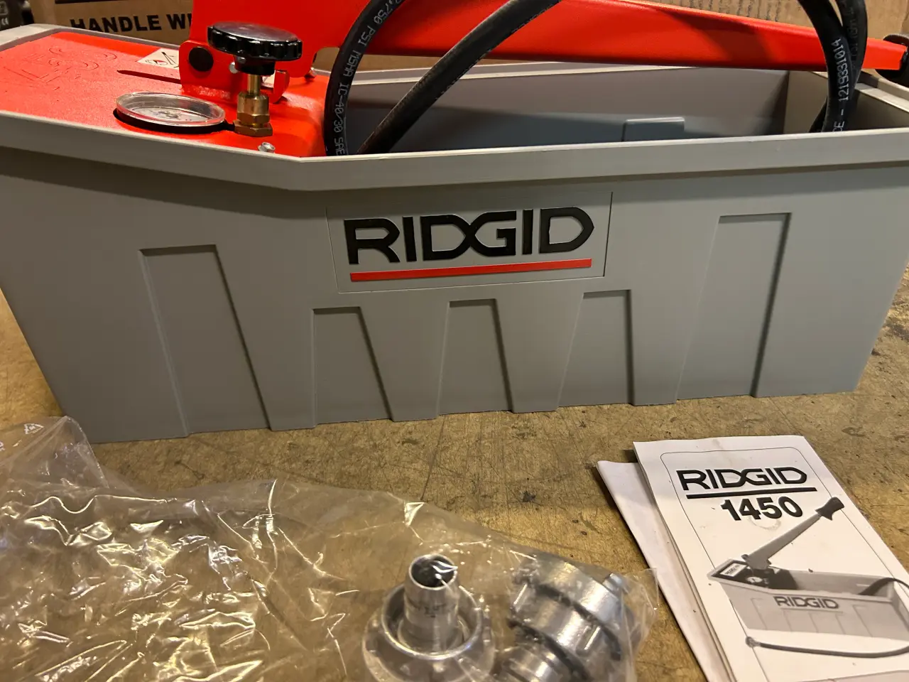 Billede 5 - Ridgid Trykprøvepumpe 1450 50bar
