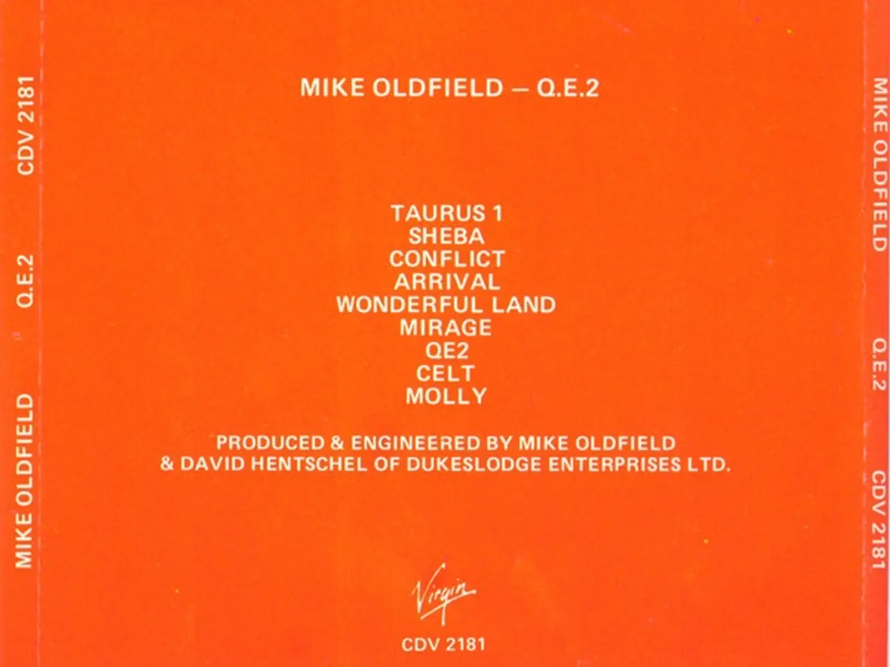 Billede 2 - Mike Oldfield – QE2 – CD