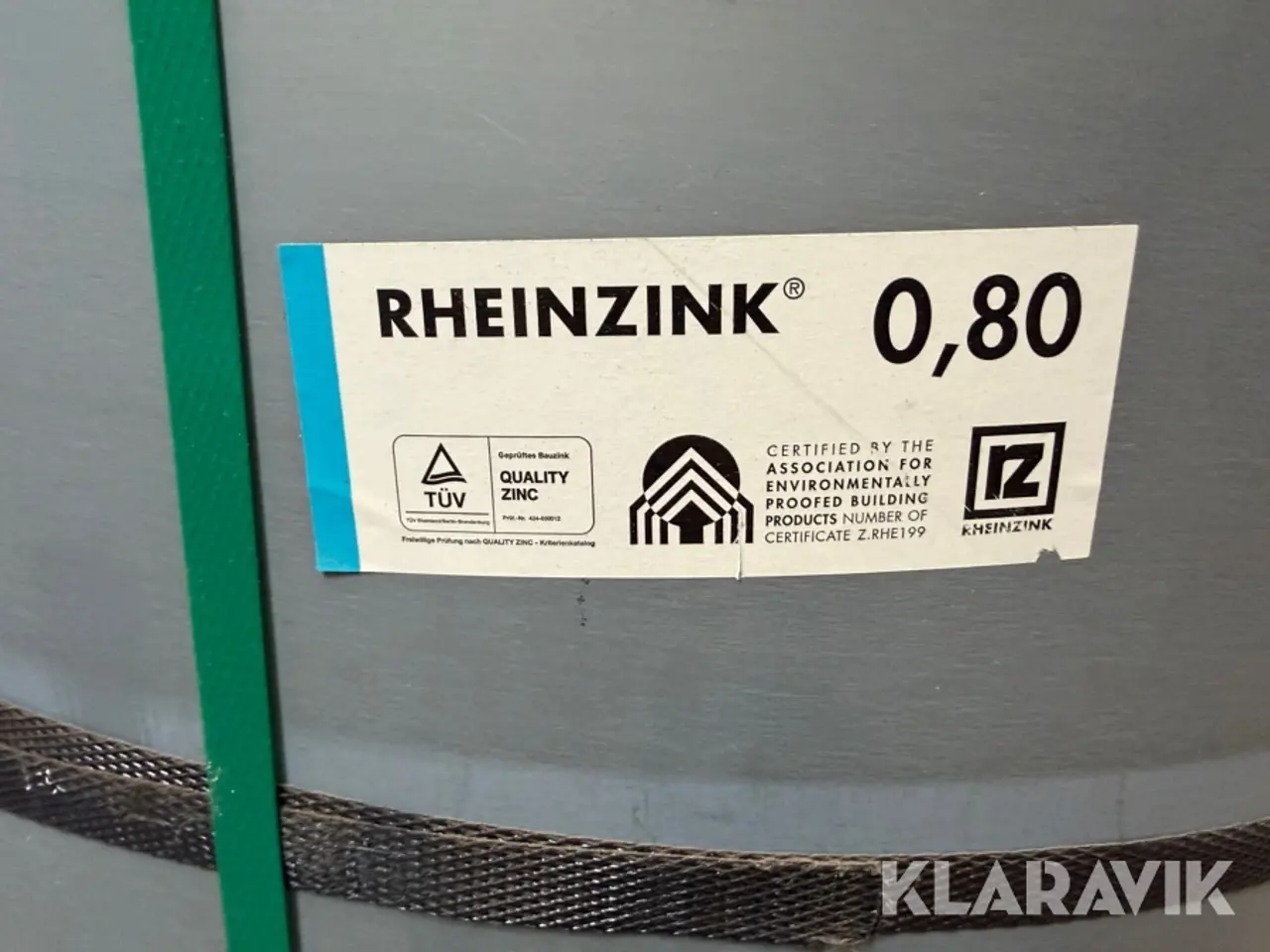 Billede 5 - Zinkplade RHEINZINK på coils