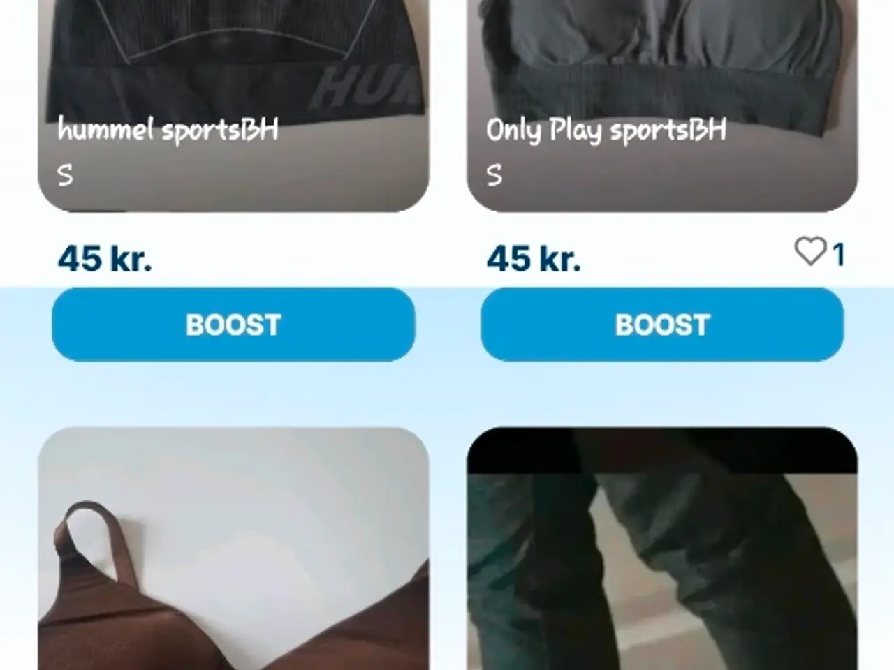 Billede 6 - SportsBh str S, Only-Play (grøn) 