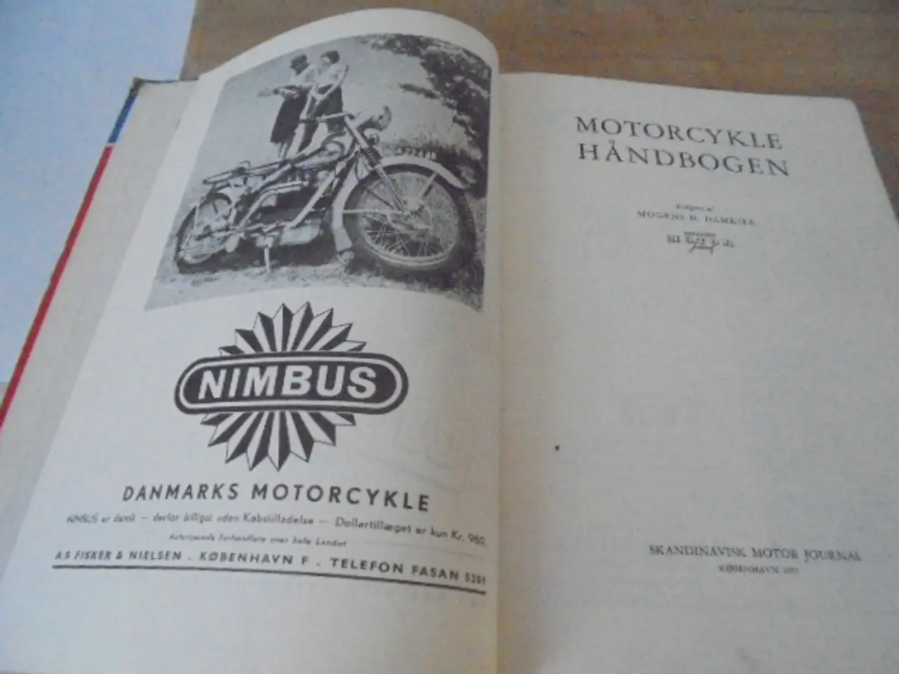 Billede 6 - Motorcykle-håndbogen fra 1955