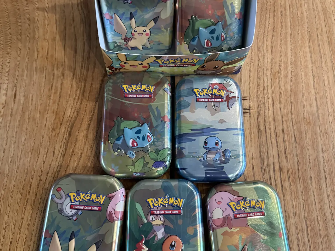 Billede 2 - Pokemon tin displays UDEN KORT