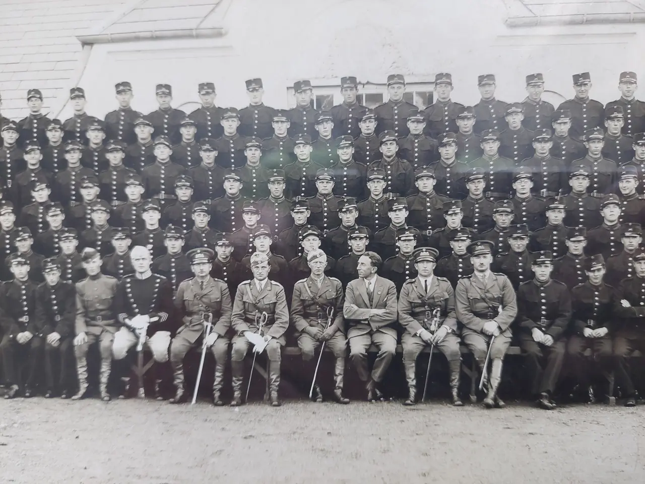 Billede 2 - Artillerirekrutter – Historisk foto fra ca. 1910