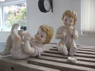 Gamle figur baby - piger - børn