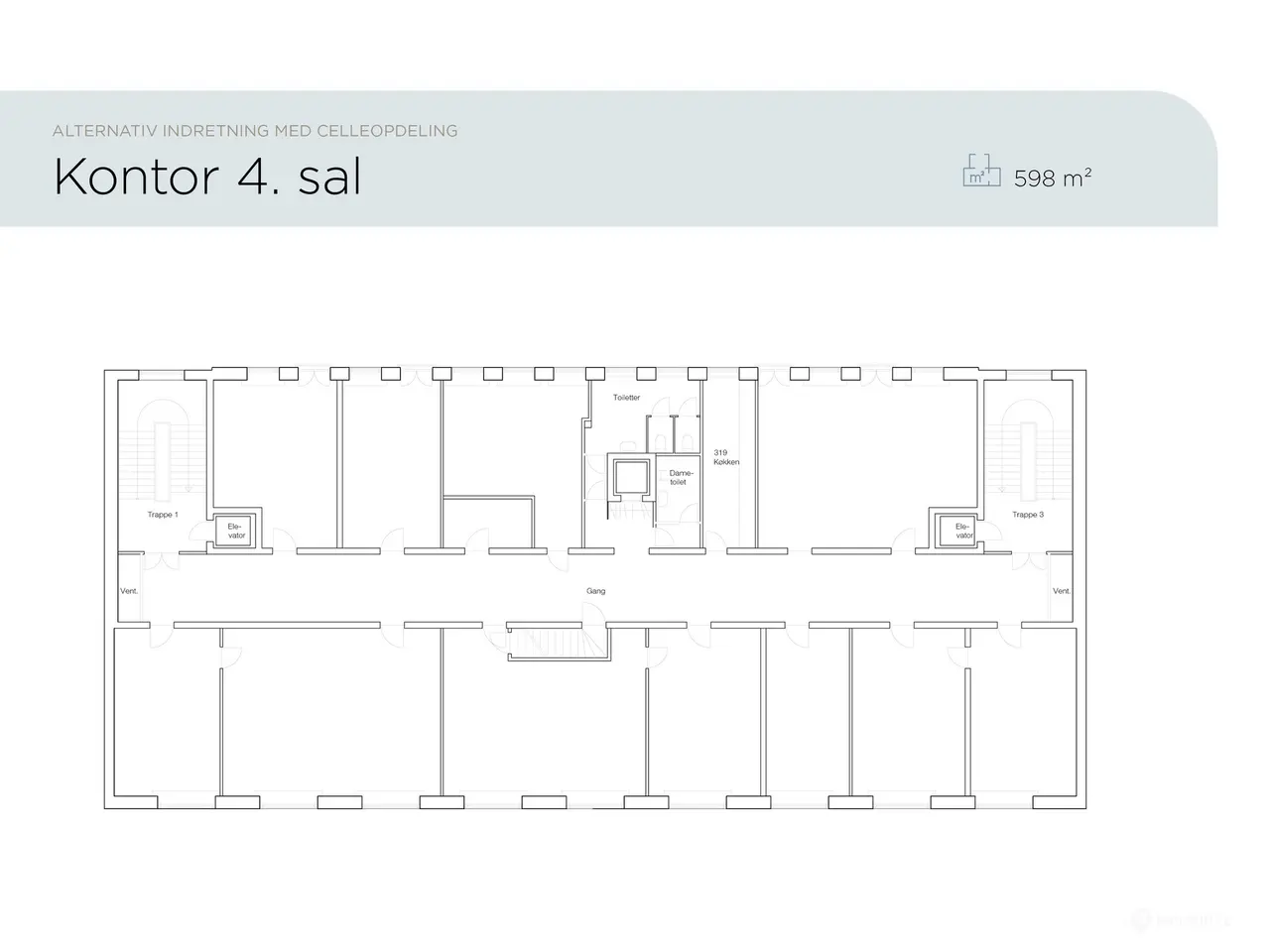 Billede 16 - Momsfritaget kontor ved Vesterport St.