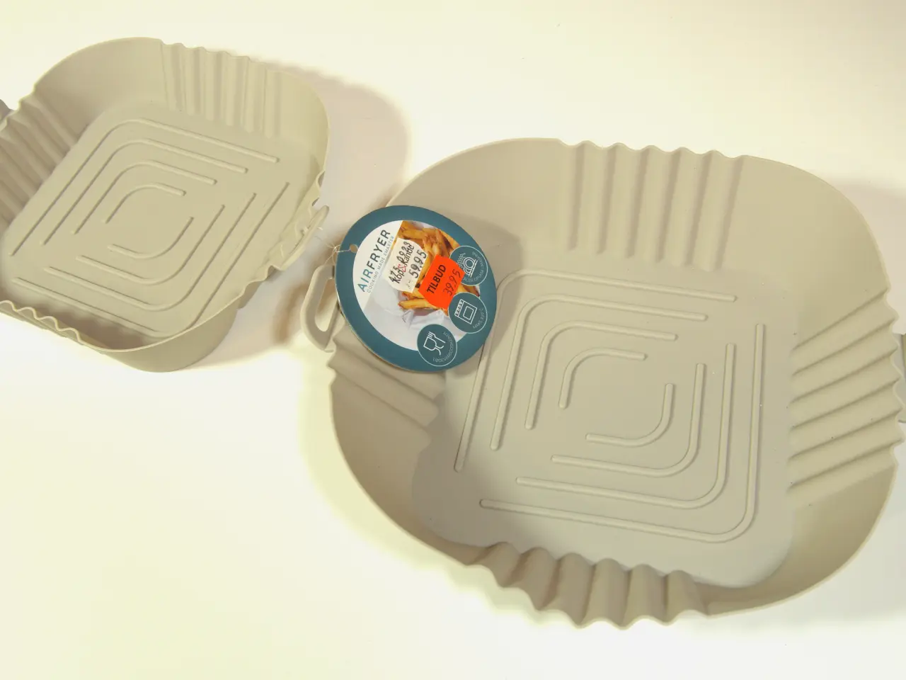 Billede 2 - Airfryer silikoneforme, tåler maskinopvask. 