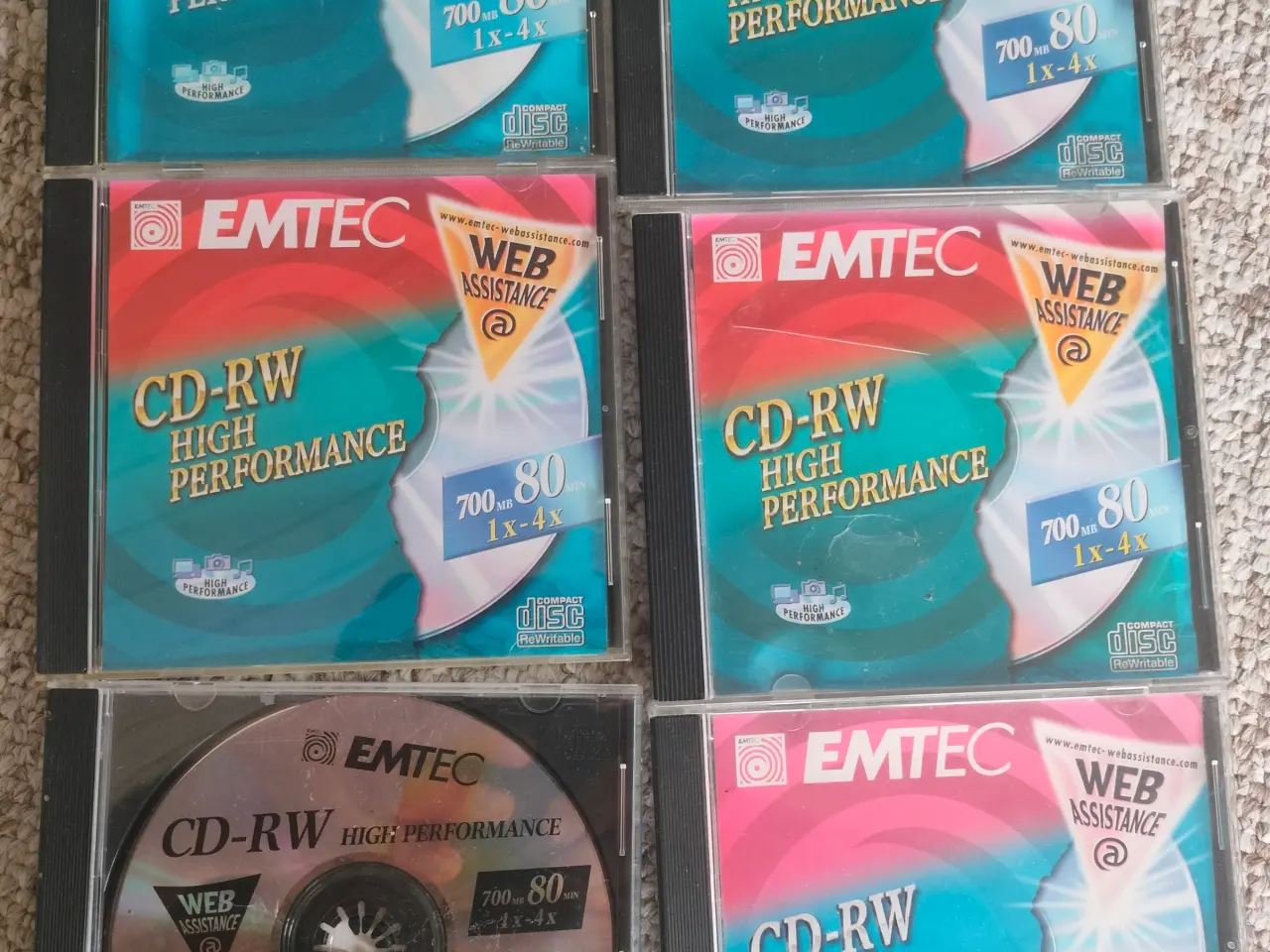 Billede 1 - CD-RW 700mb 80min