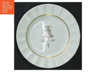Royal Copenhagen jubilæumstallerken fra Royal Copenhagen (str. Ø 12,5 cm)
