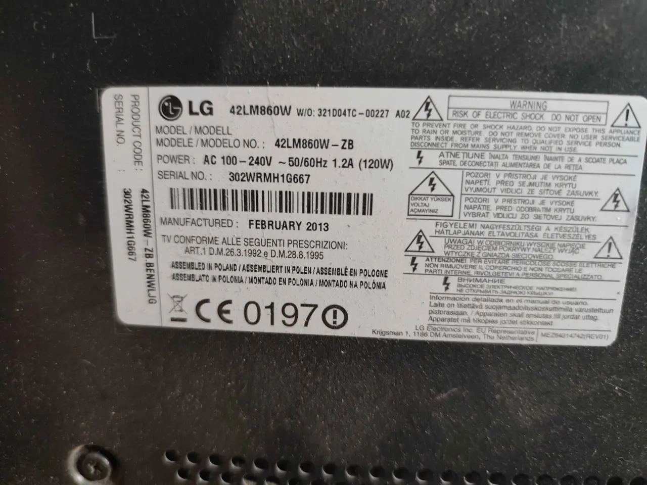 Billede 1 - LG tv