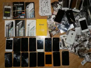 Stort lot med div. iPhone 4/4S og div. nye dele