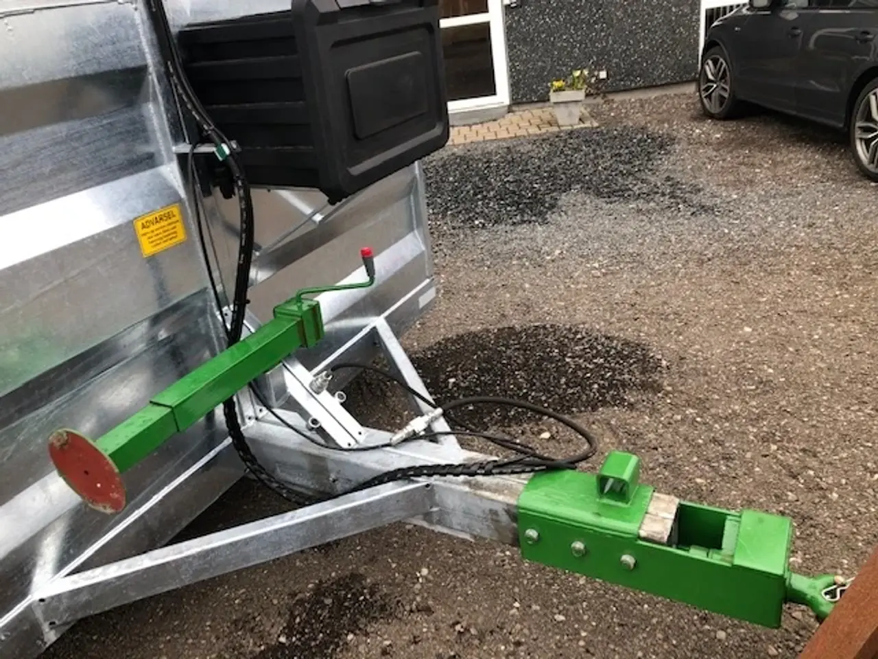 Billede 5 - NOC Agro Grisevogn med højdeløft V10250 GALVANISERET.