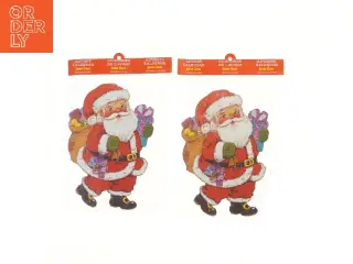 Julekalender med motiv af julemand (str. 35x25 cm)
