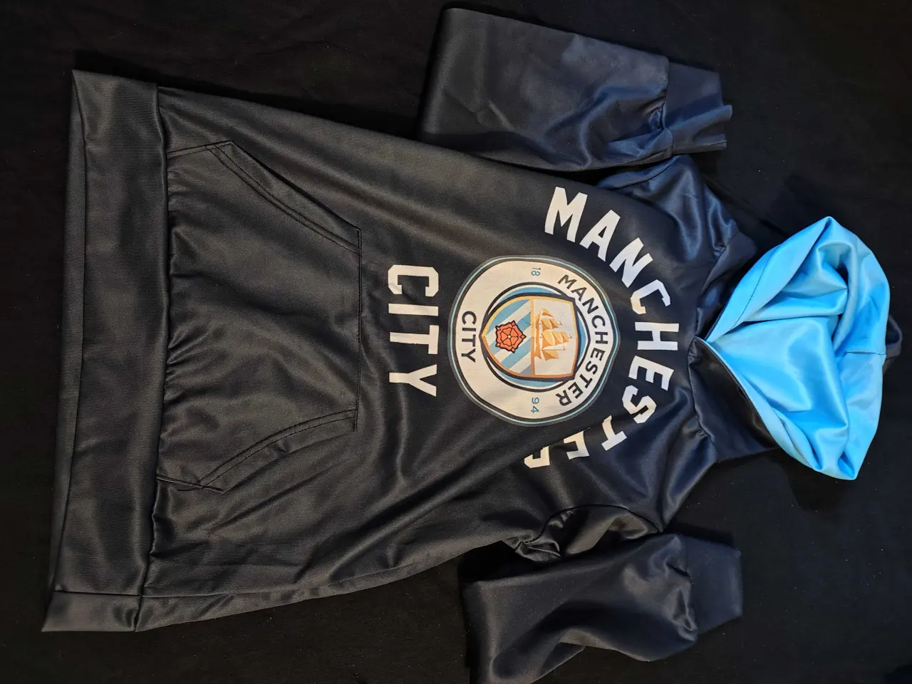 Billede 2 - str.150 Man City logo trøje