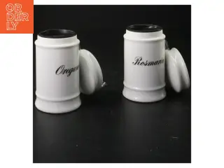 Krydderikrukker i porcelæn fra Royal Copenhagen (str. 10 x 6 cm)