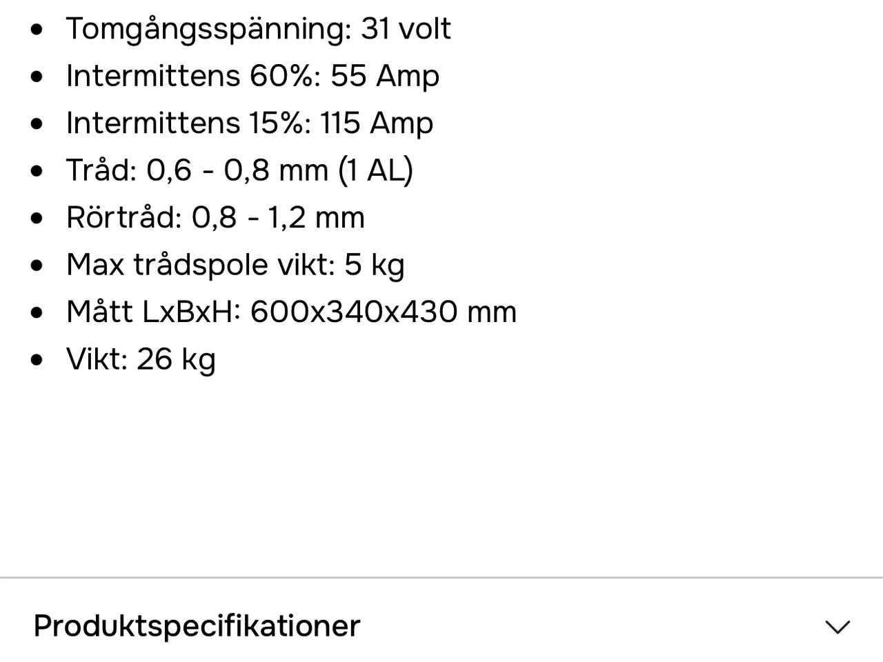 Billede 9 - Telwin 162 turbo co2 svejser