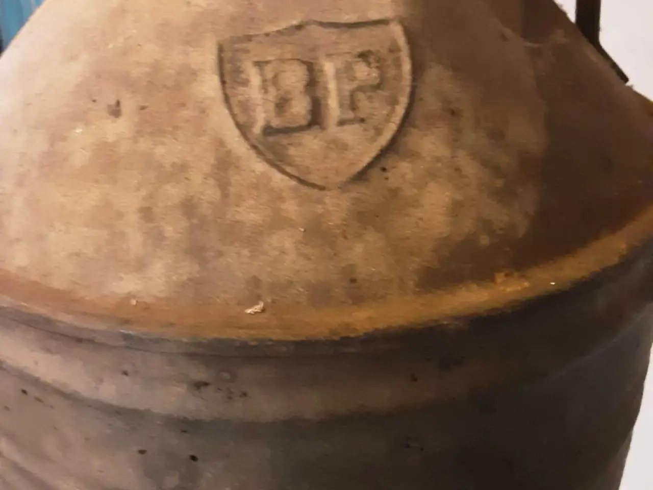 Billede 1 - Gamle lamper lavt af oliedunke