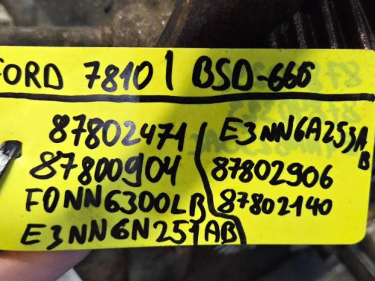 Billede 20 - Ford BSD666 Motor 87802471