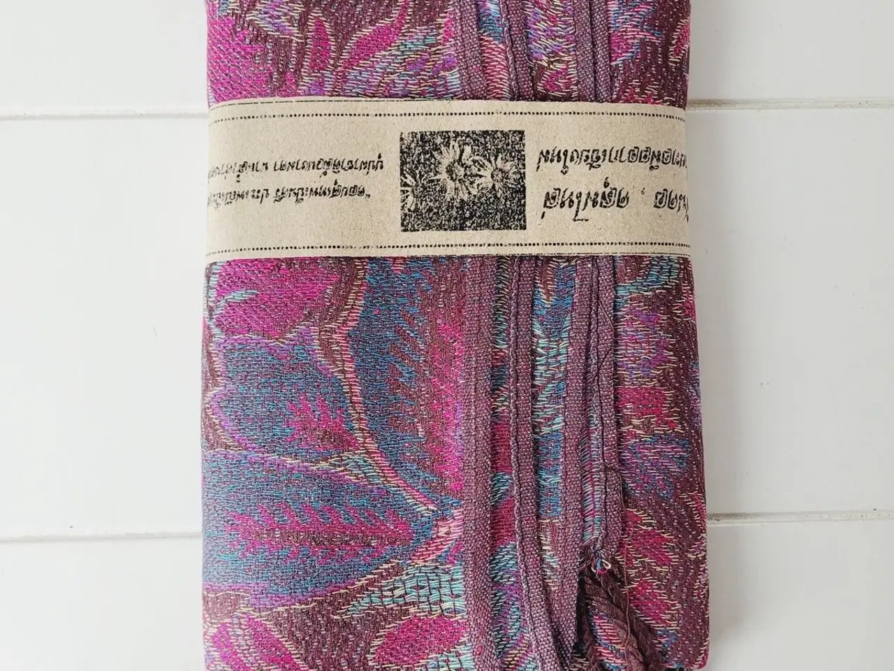 Billede 1 - ⭐️- Elegant og Blødt Pashmina Tørklæde - UBRUGT