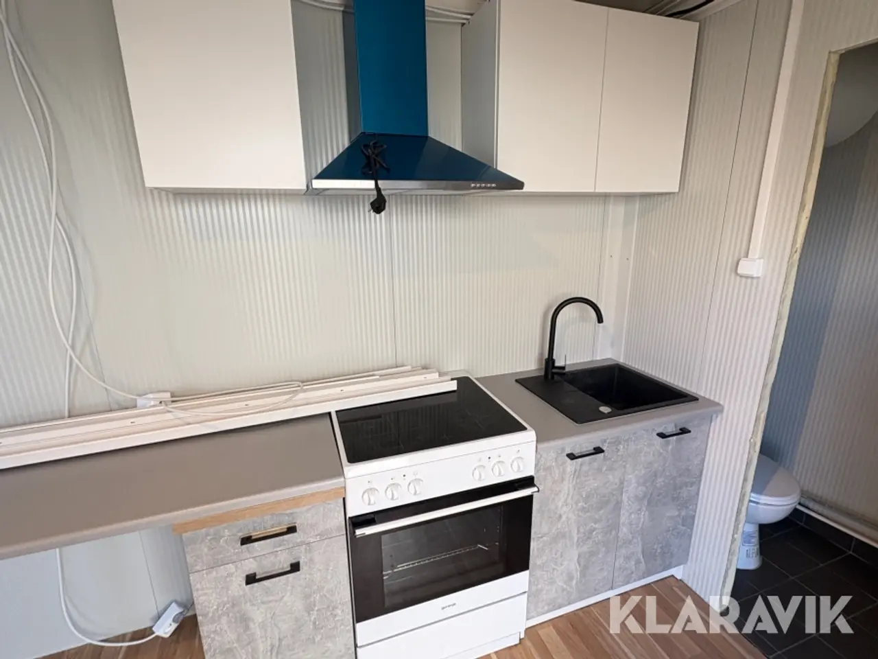 Billede 5 - Mandskabsmodul med toilet, bad og køkken