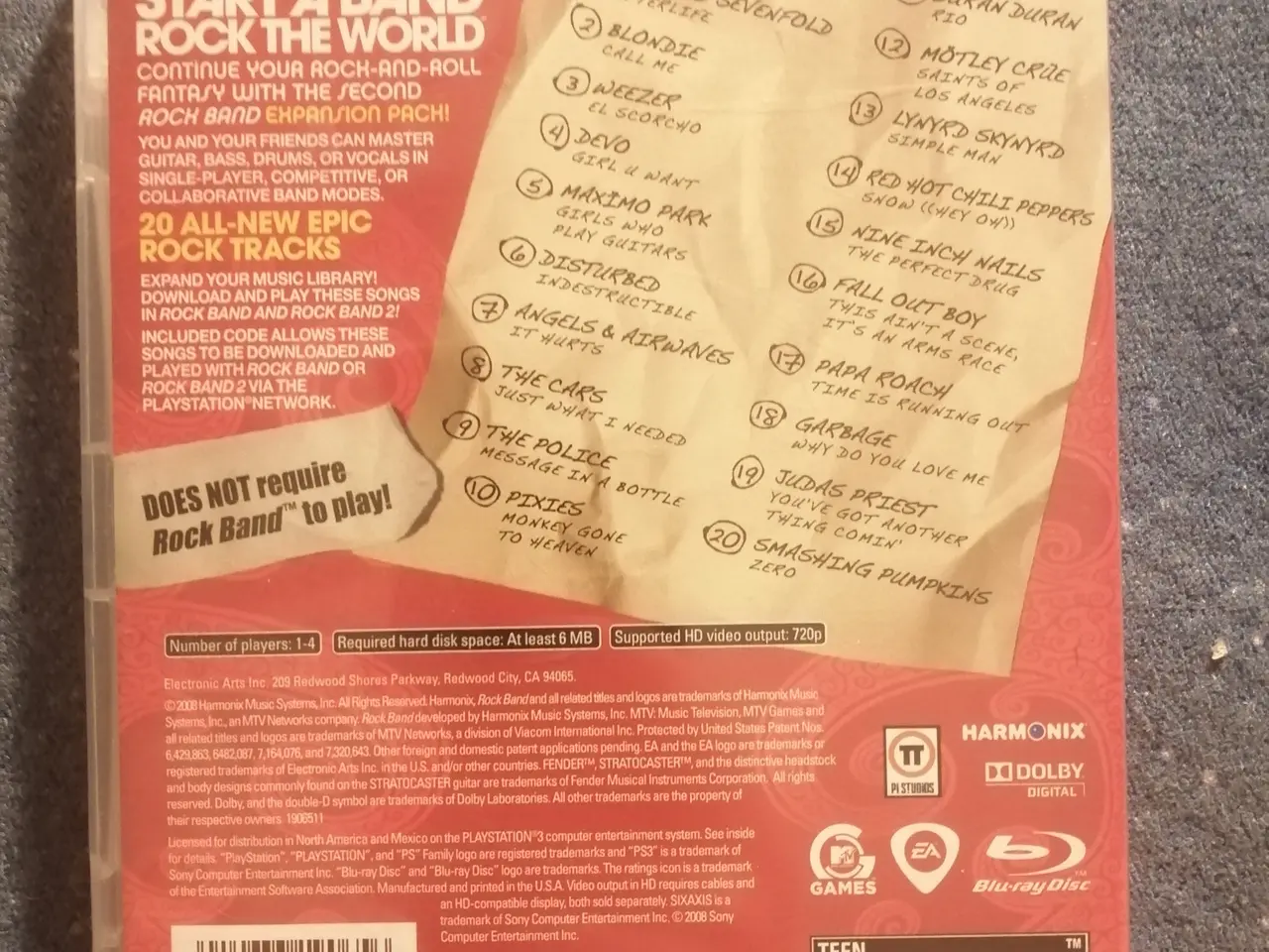 Billede 2 - Rockband Track Pack Volume 2