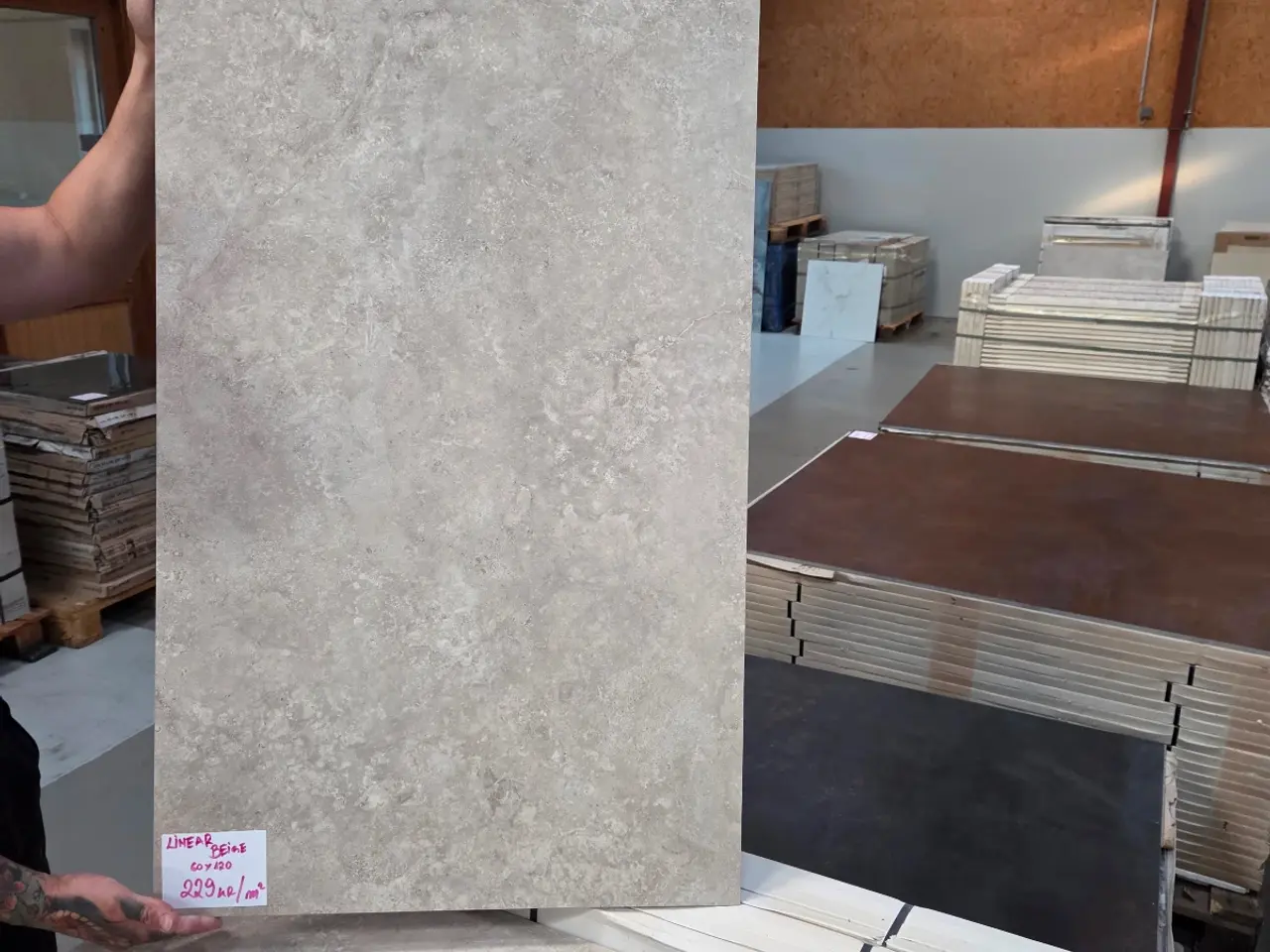 Billede 4 - Linear Beige 60x120 cm 