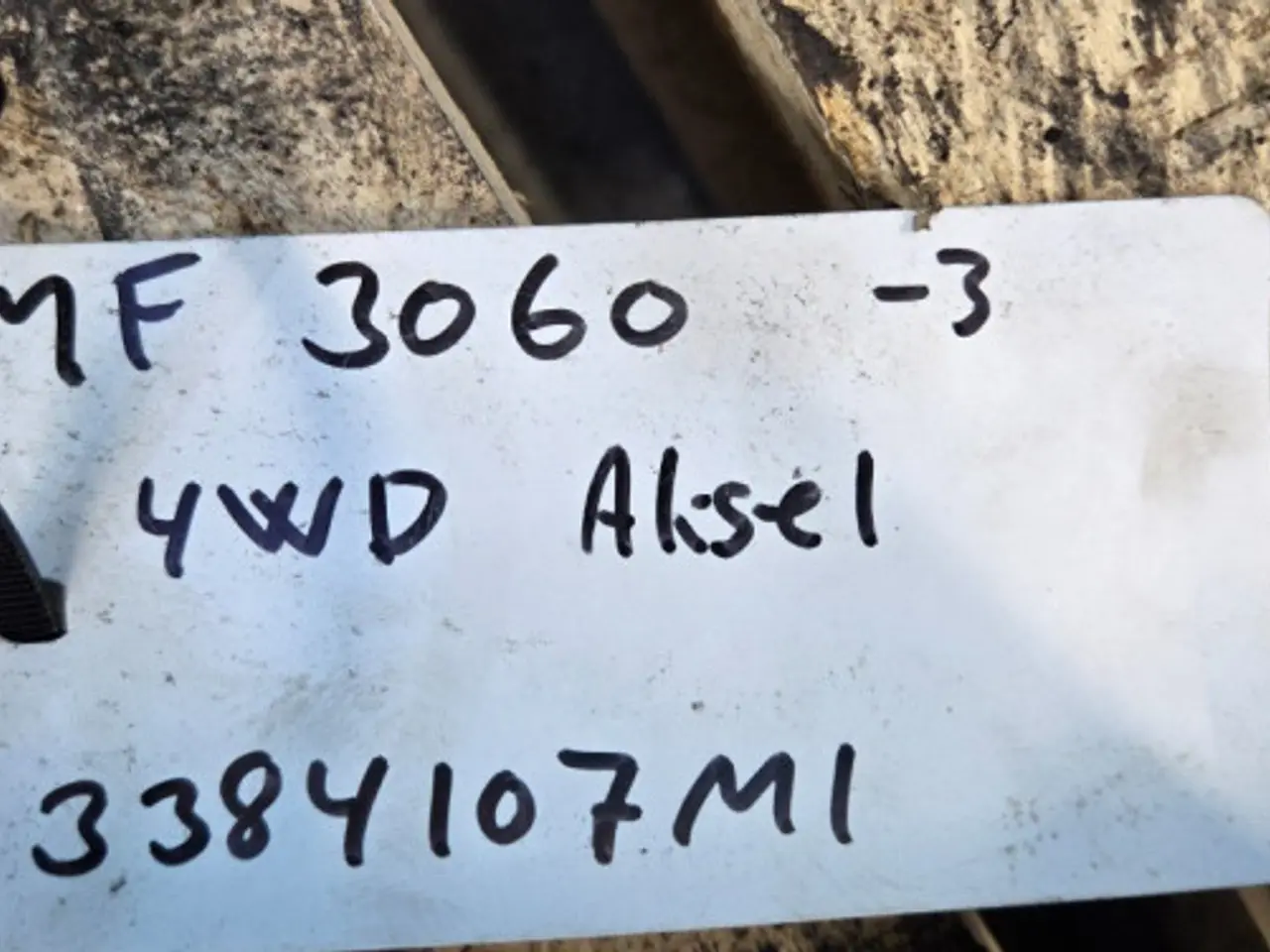 Billede 12 - Massey Ferguson 3060  4WD Aksel 3384107M1