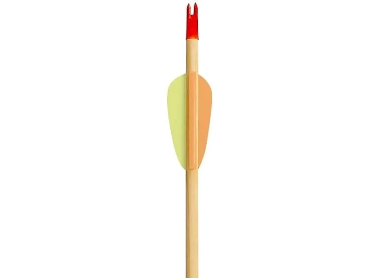 Billede 2 - POE LANG Target træpile 30" D-027A-B1 - 5 stk.