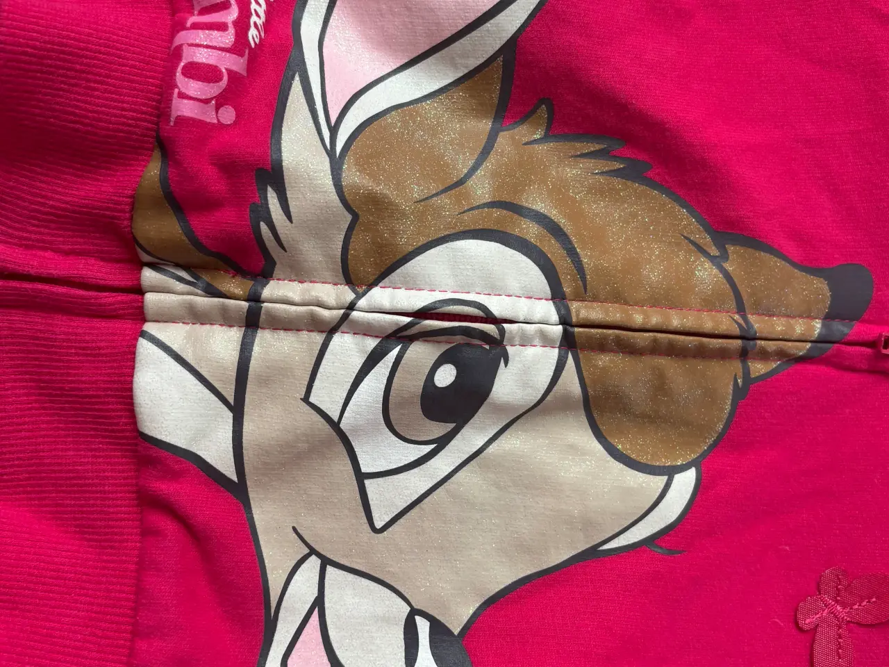 Billede 3 - Disney hættetrøje str. 68 lyserød polyester pige