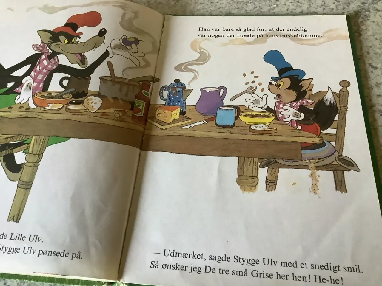 Billede 3 - Disney Lille ulv og de tre ønsker (Anders Ands bog