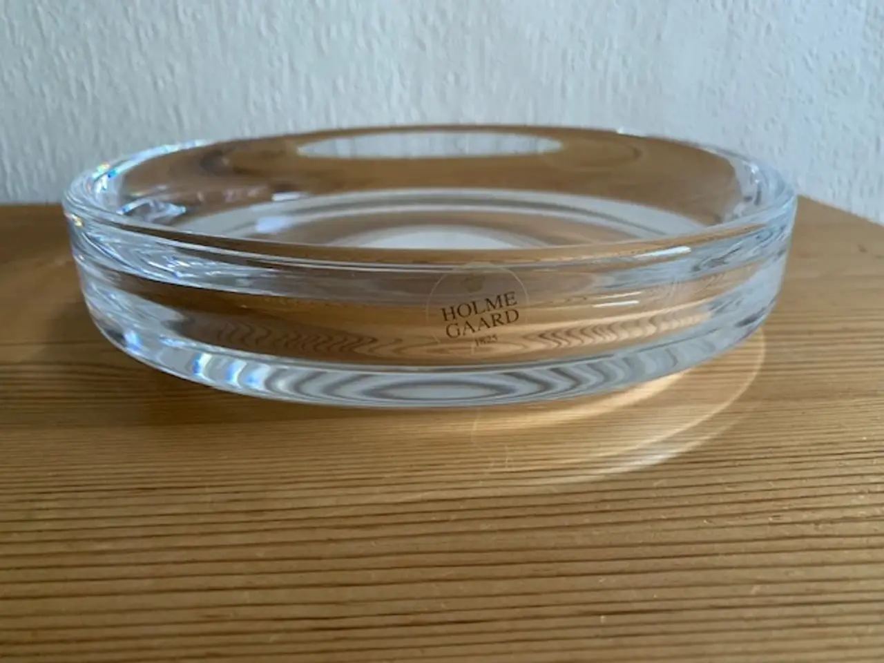 Billede 2 - Holmegaard Apollo fad i glas Ø20 cm