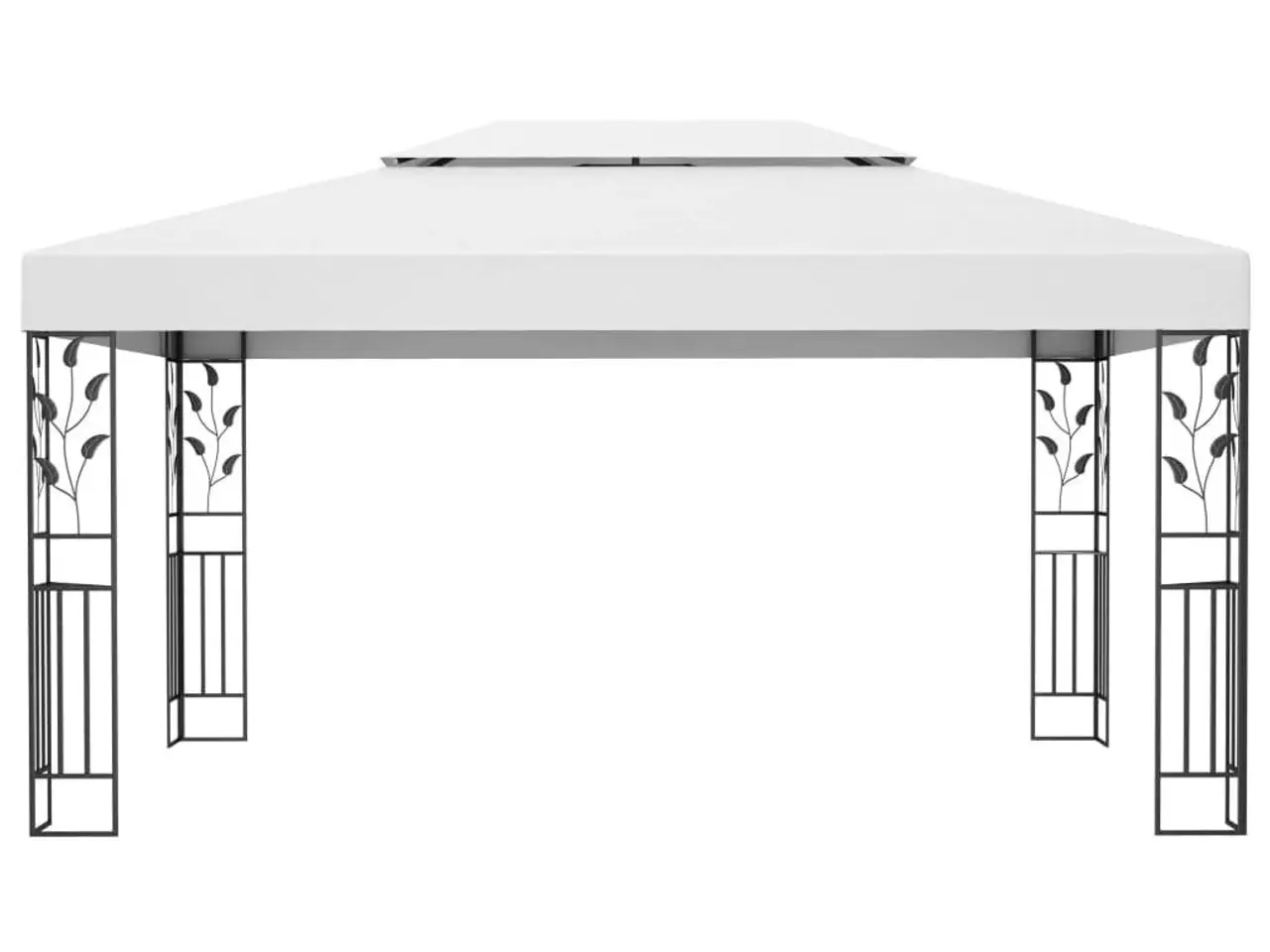 Billede 3 - Pavillon med dobbelttag 3 × 4 m - hvid