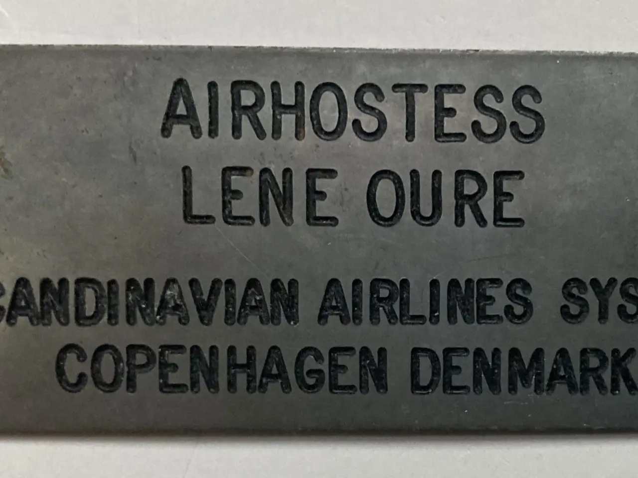 Billede 1 - Kuffertmærke Airhostess Flyselskab SAS