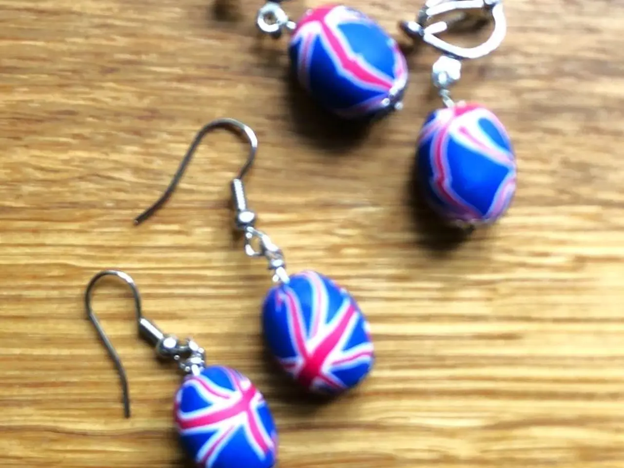 Billede 6 - Vedhæng med Union Jack til armbånd eller halskæde