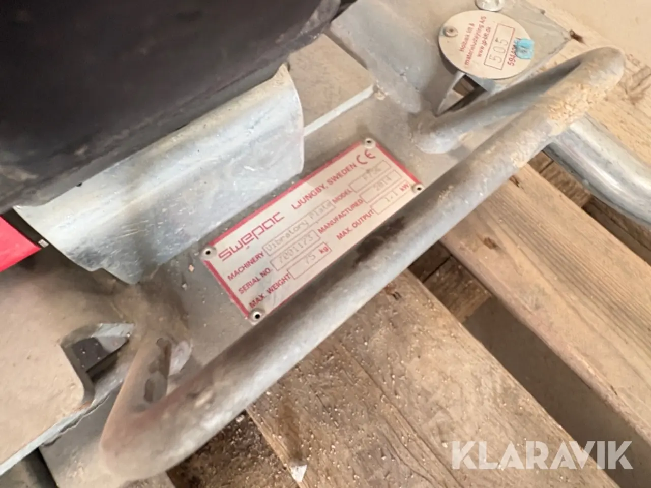 Billede 12 - Pladevibrator Swepac F75E