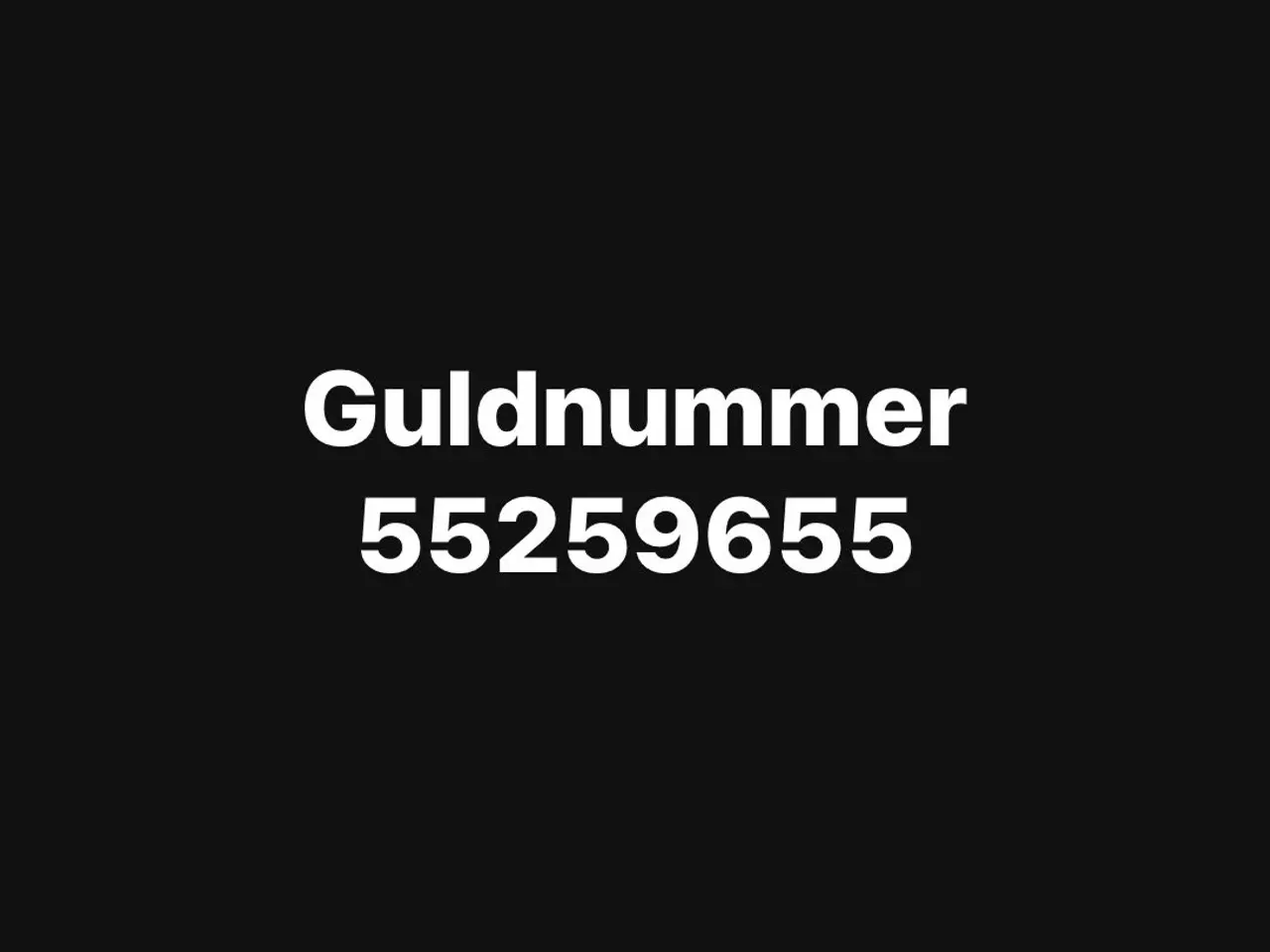 Billede 1 - Guldnummer 