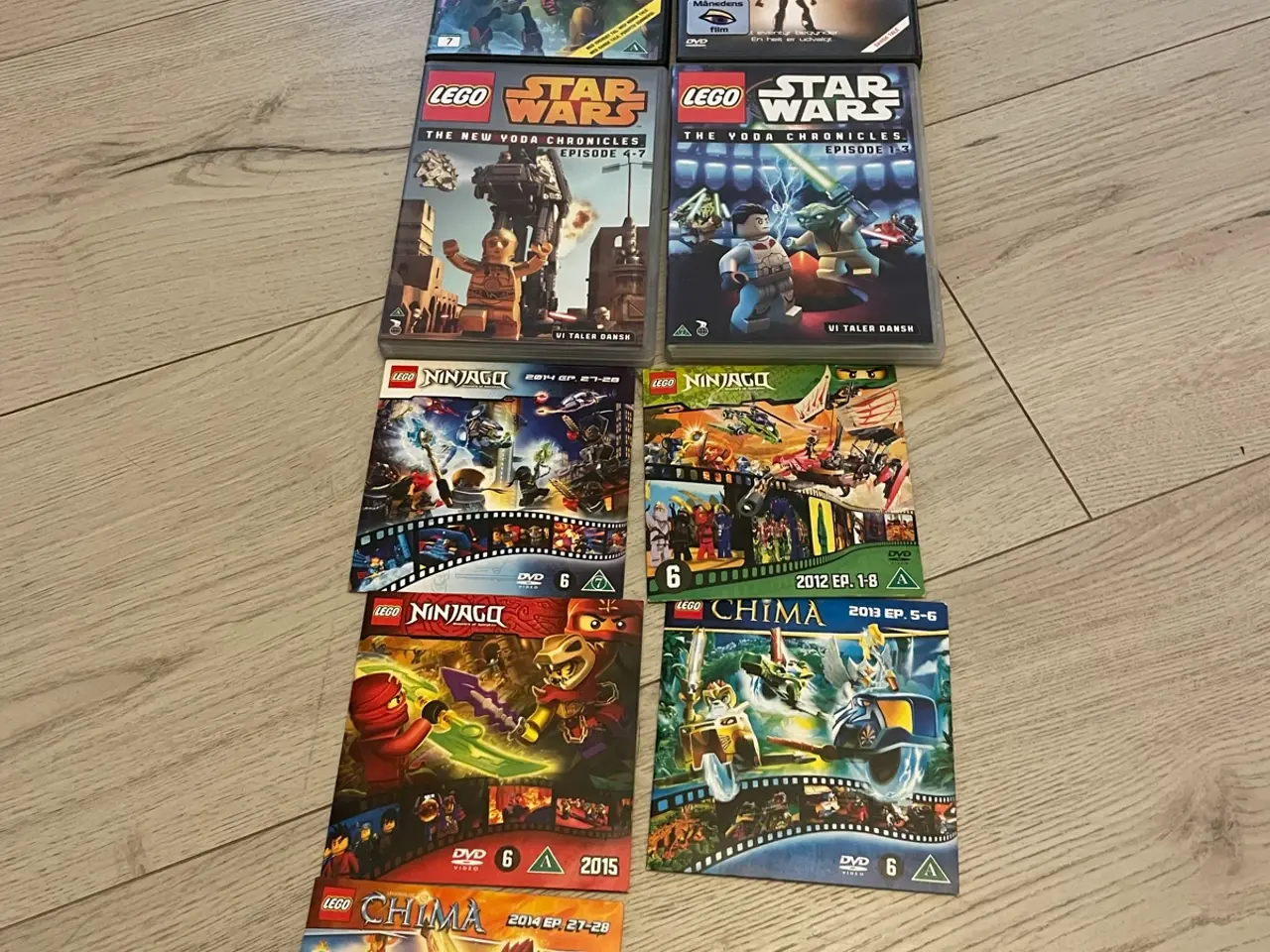 Billede 1 - Lego dvd’er stsr Wars - chima - ninjago