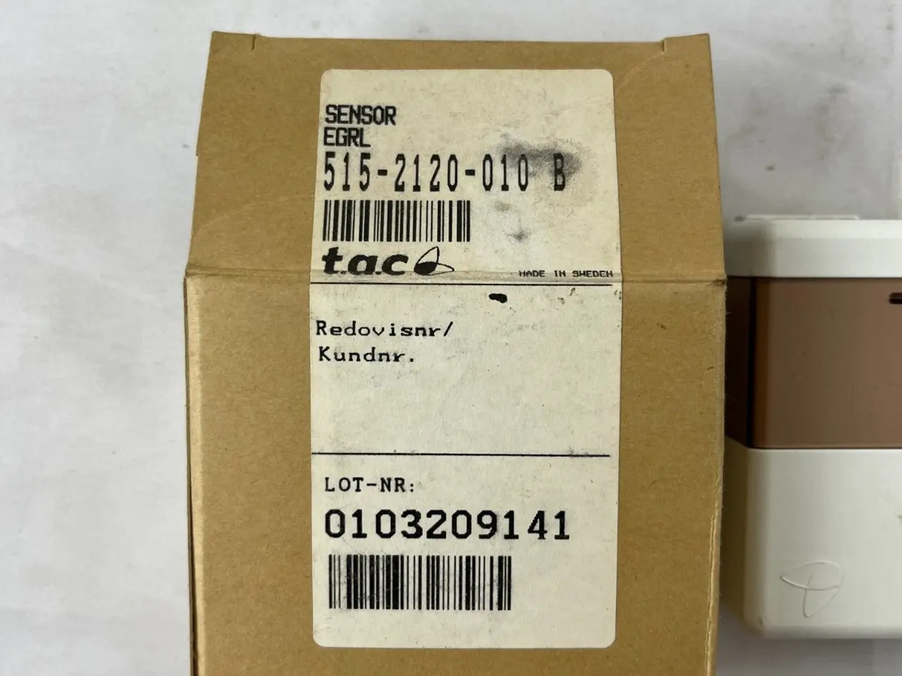 Billede 3 - TAC EGRL Sensor 515-2120-010B Room Temperature