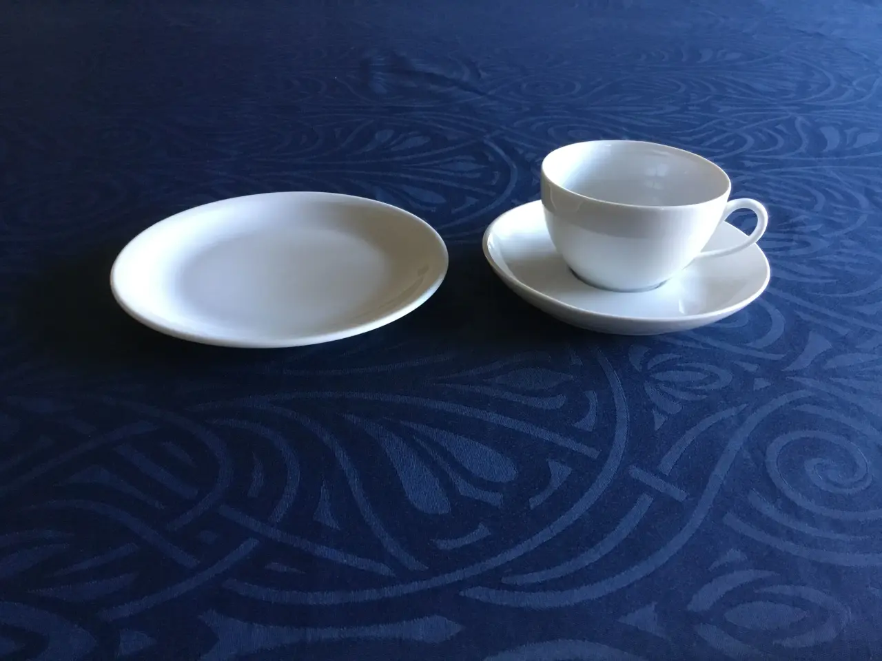 Billede 1 - Pillivuyt kaffekop, underkop, kagetallerken