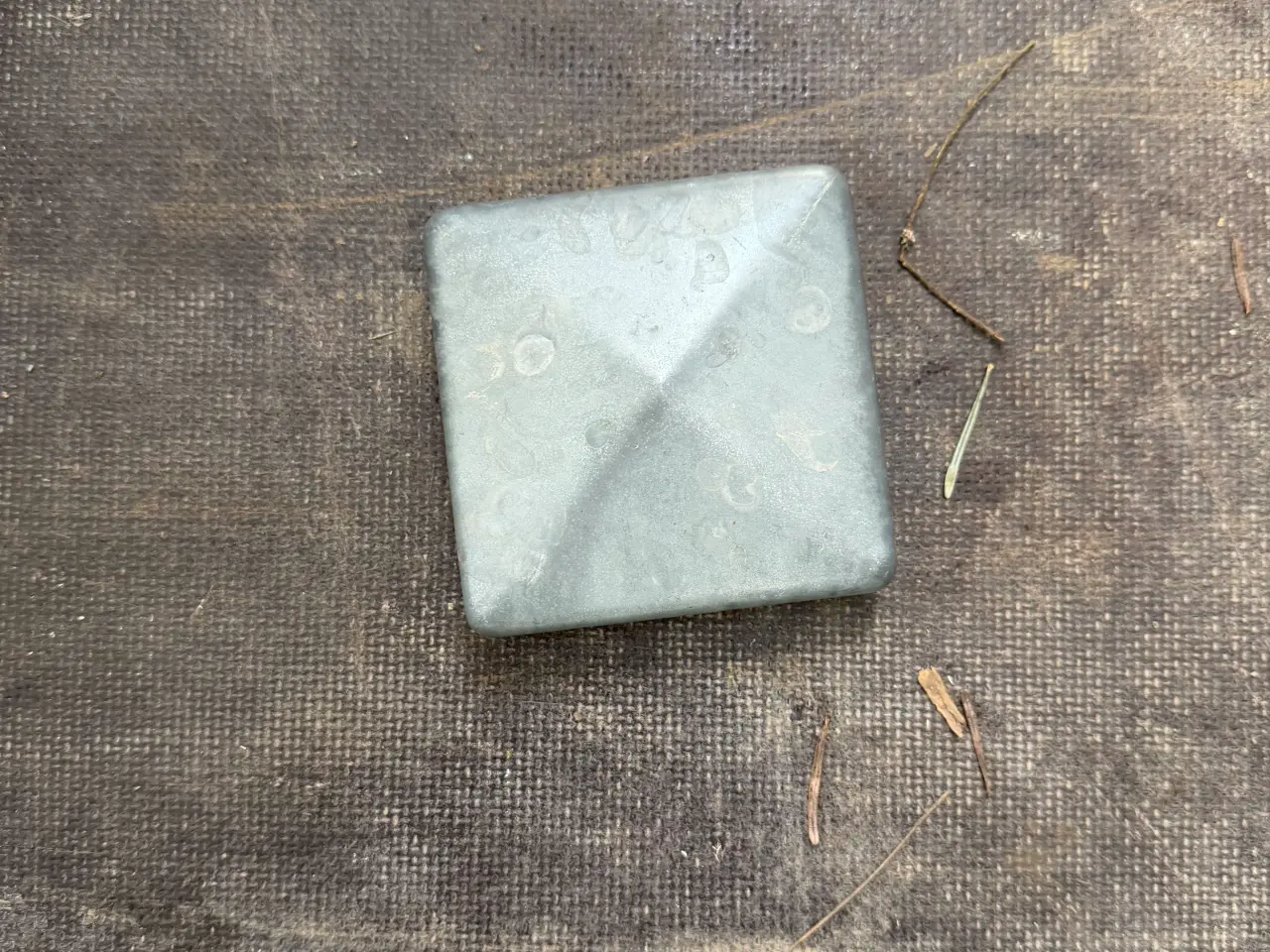 Billede 2 - Stolpe hatte i rustfri stål 19 stk til salg 90x90