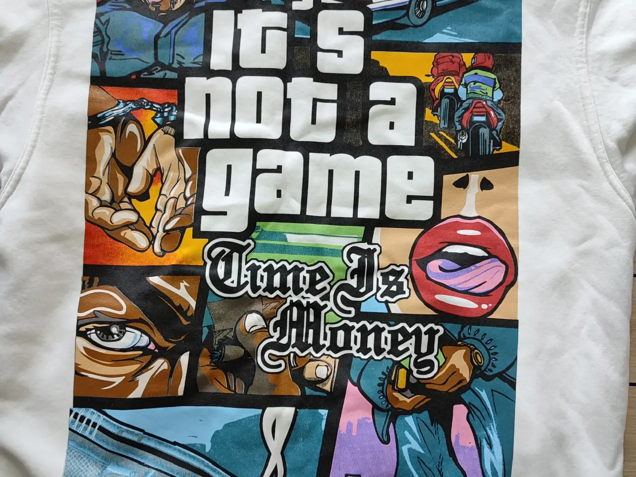 Billede 4 - GTA Hættetrøje, Time is Money, str. M