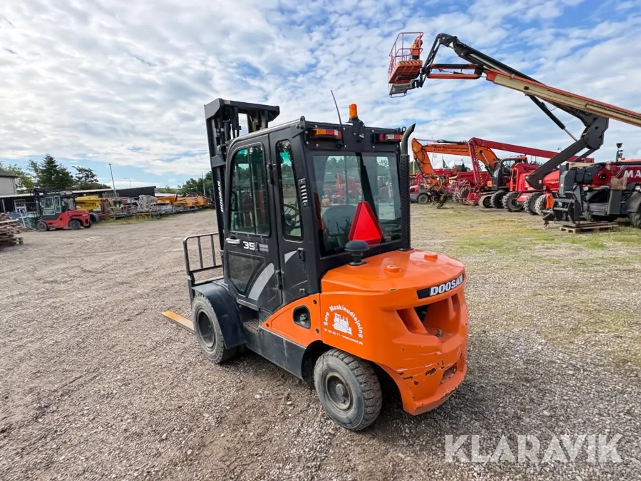 Billede 4 - Gaffeltruck Doosan D35C-7