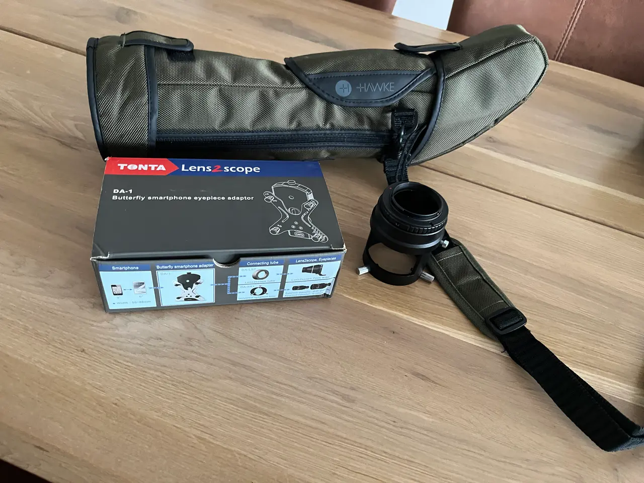 Billede 3 - Hawk kikkert Endurance 85 mm med Sirui Am-235 