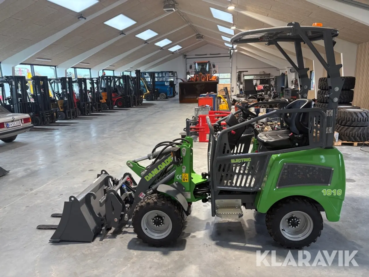 Billede 2 - Minilæsser Danloader 1010 + tilbehør