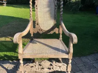 Kongestol med armlæn