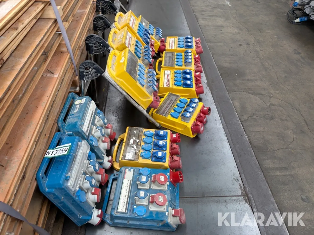 Billede 3 - Assorterede Byggestrømstavler - 12 styk