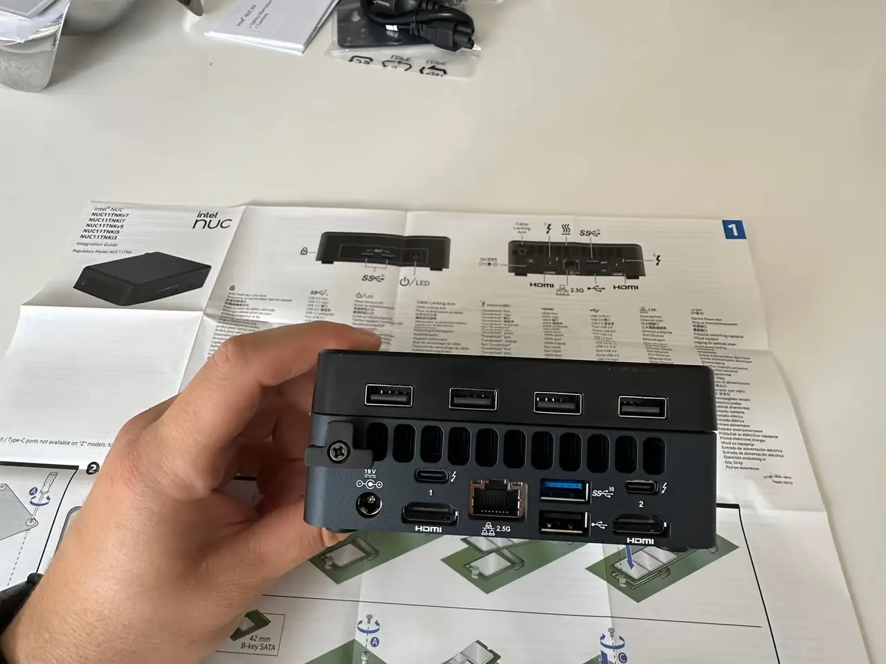 Billede 4 - Uåbnet Mini PC med i5-1135G7 fra Intel (Pro Kit)
