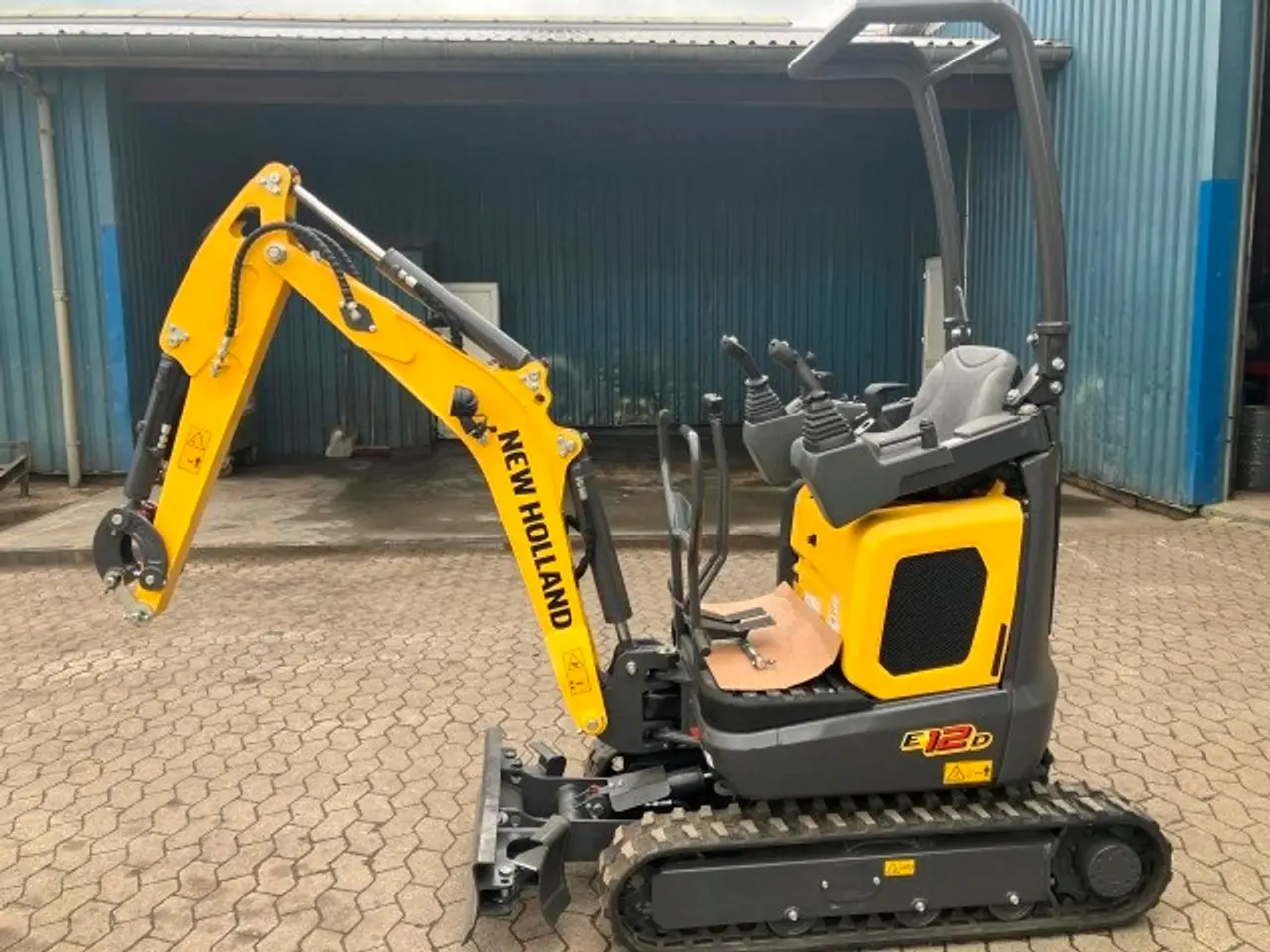 Billede 3 - New Holland E12D Roll-bar minigraver