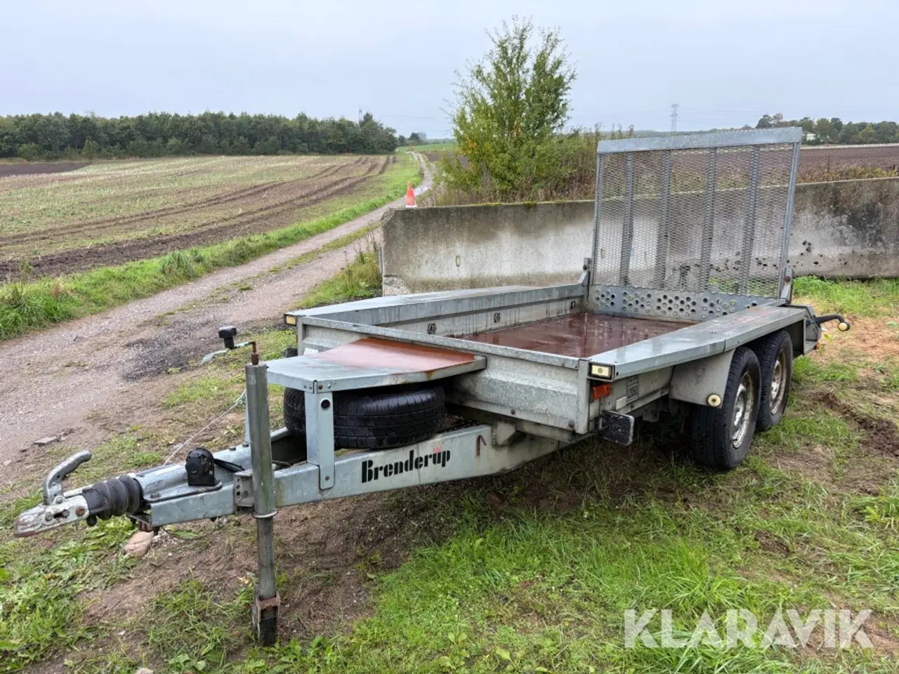 Billede 1 - Trailer Brenderup MT 3080 med rampe