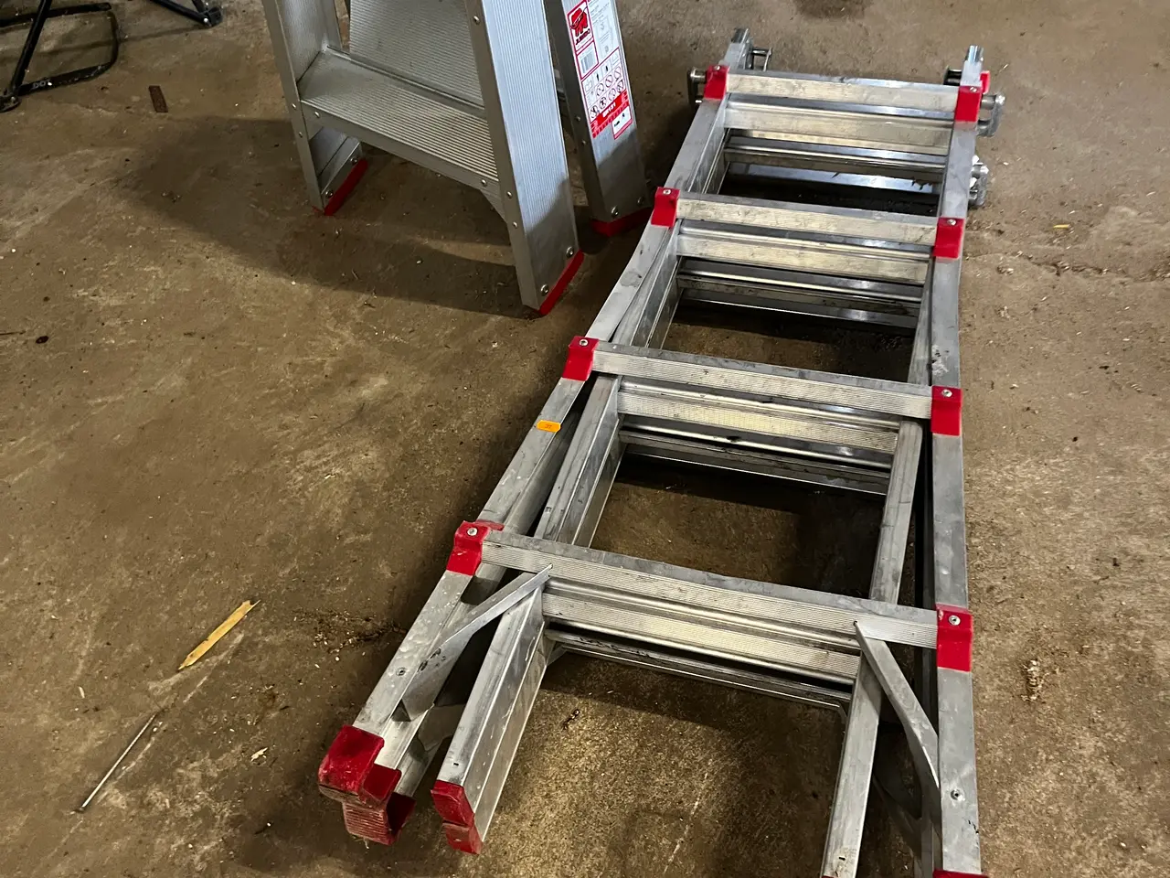 Billede 1 - Foldestige inkl. Trappestie JUMBO