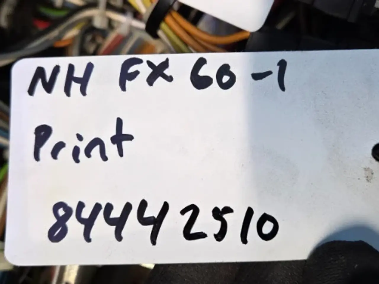 Billede 20 - New Holland FX60 Ledningsnet 84441375